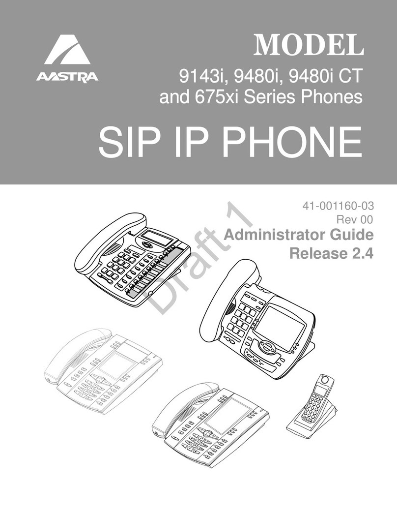 Aastra 9143i Series Service manual