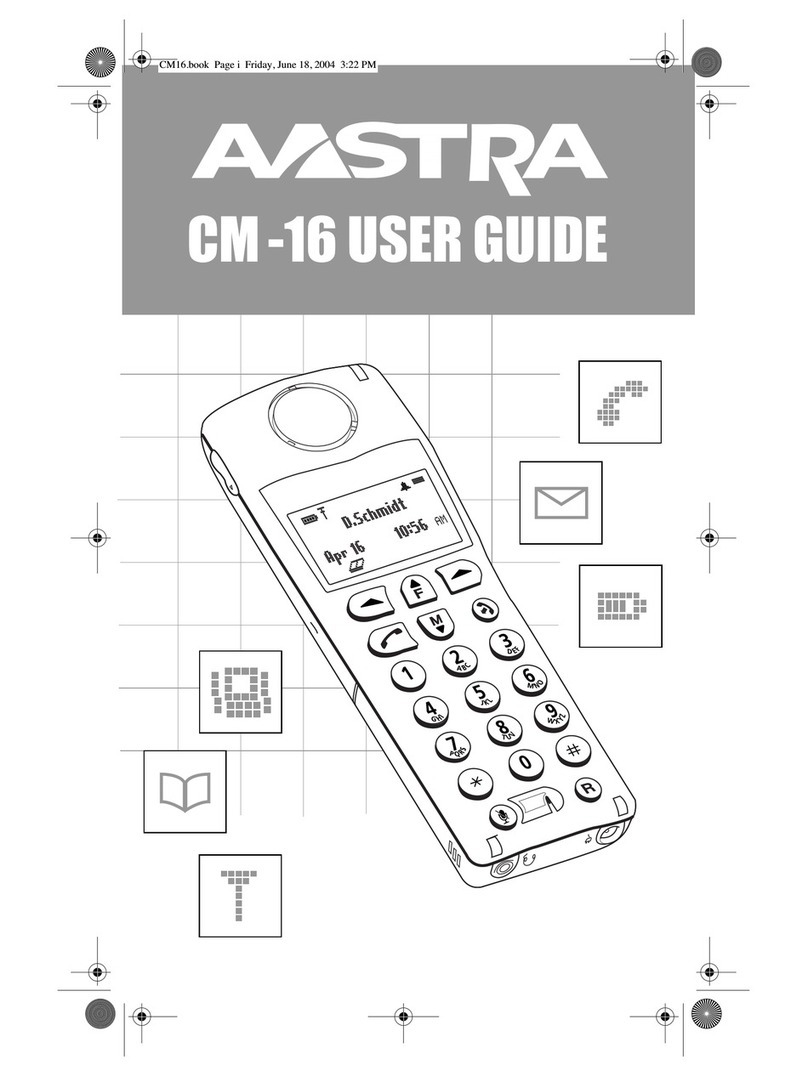 Aastra CM-16 user guide