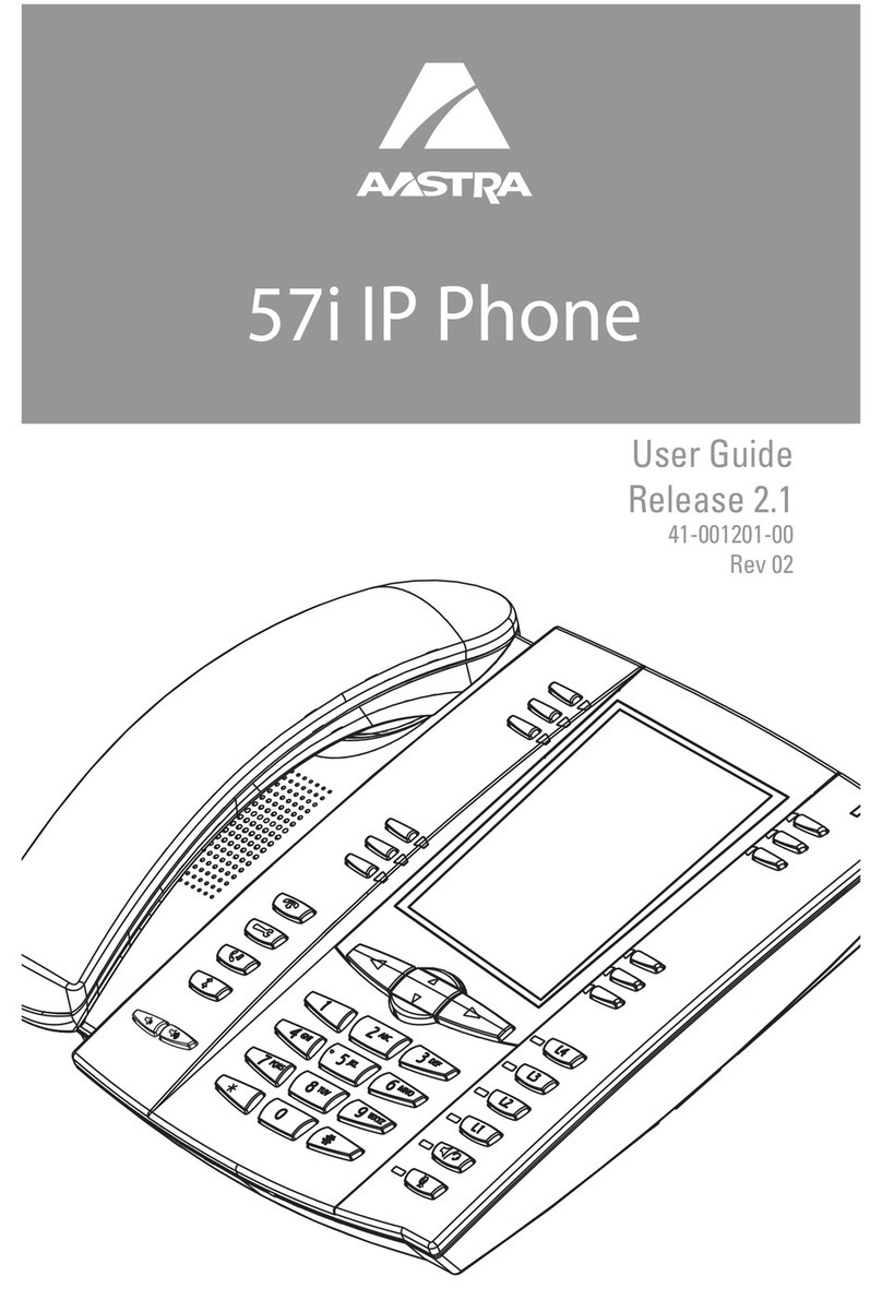 Aastra IP Phone User manual