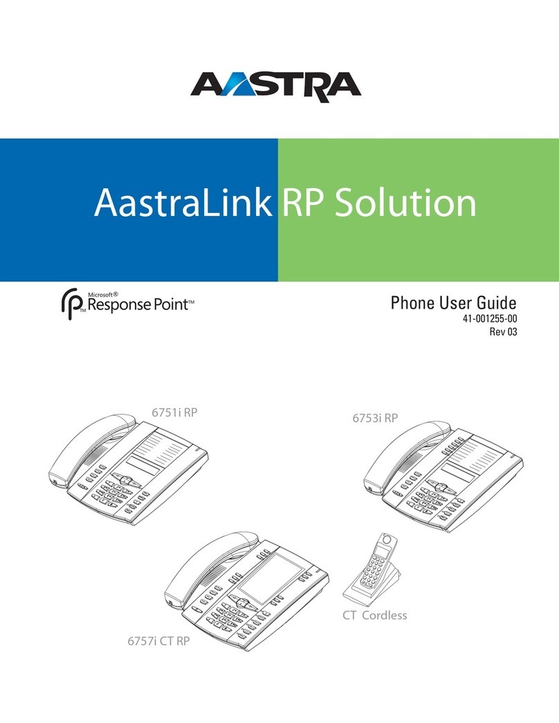 Aastra Link RP CT Cordless User manual