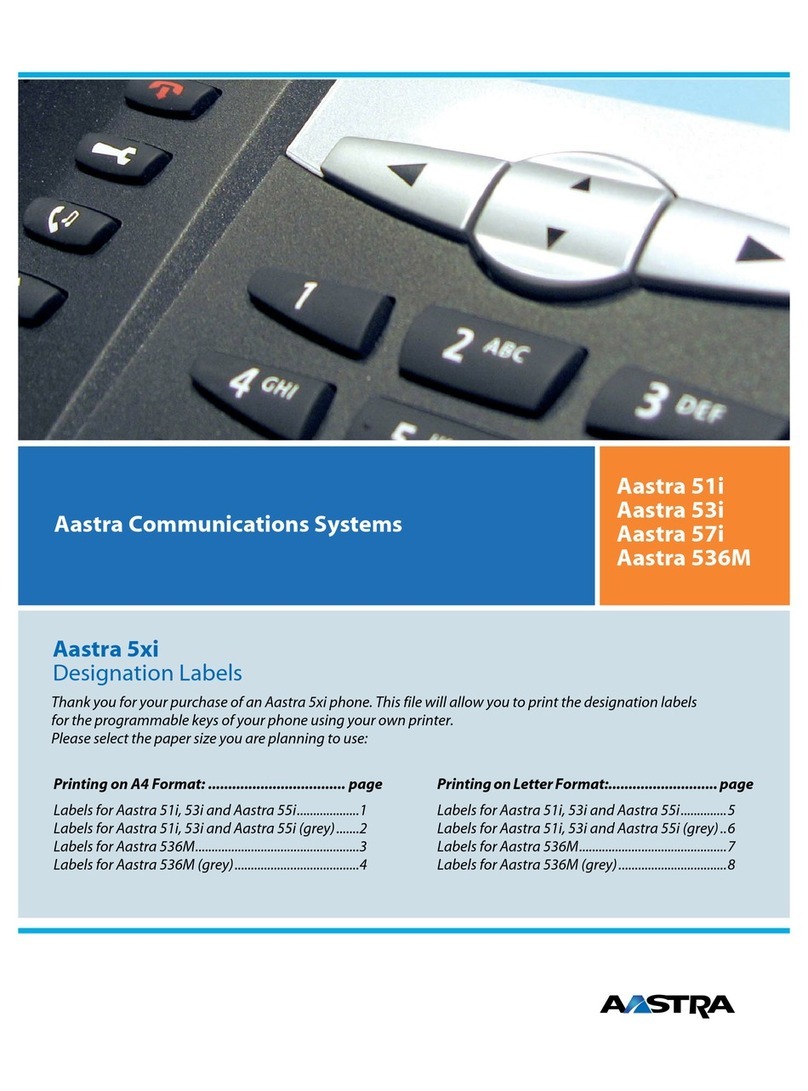 Aastra 51i User manual