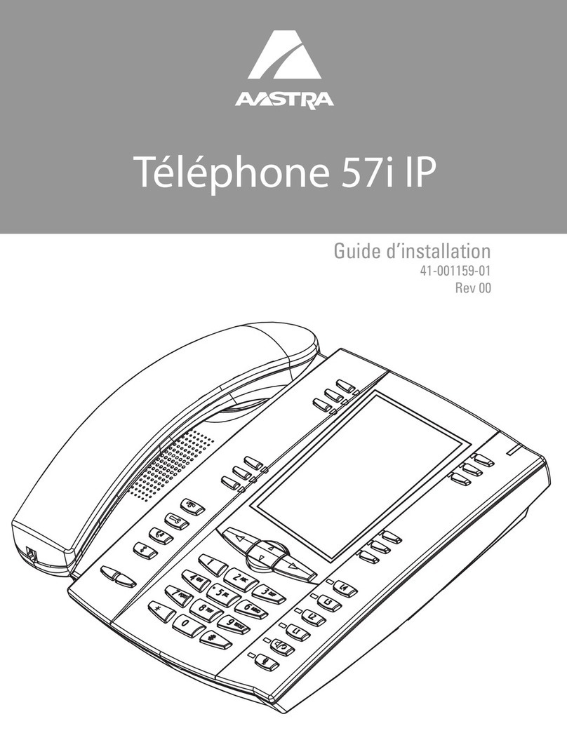 Aastra 57I IP Guide d'installation