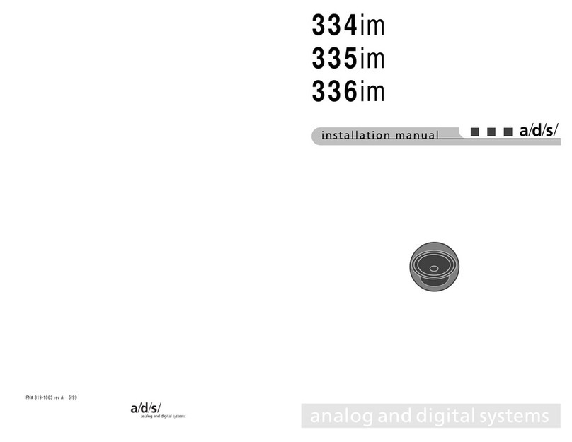 a/d/s/ 334im User manual