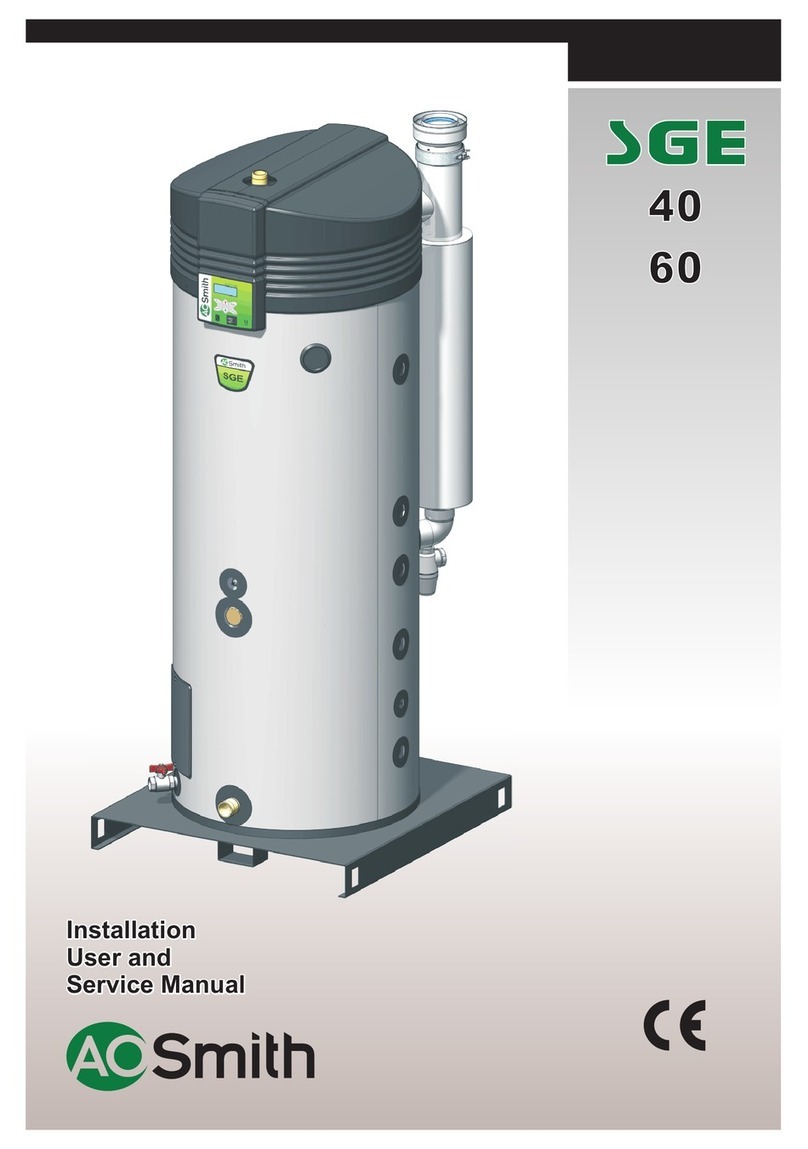 A.O. Smith SGE User manual