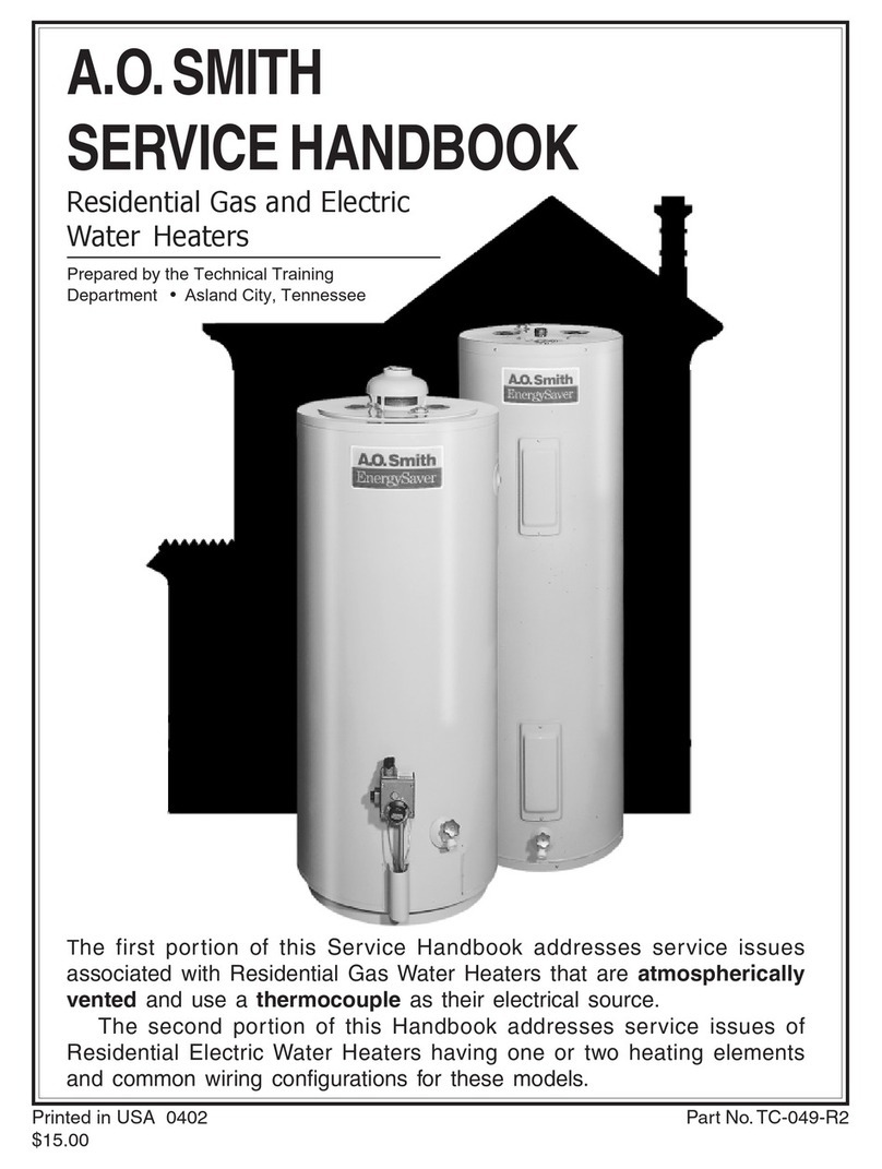 A.O. Smith TC-049-R2 Service handbook