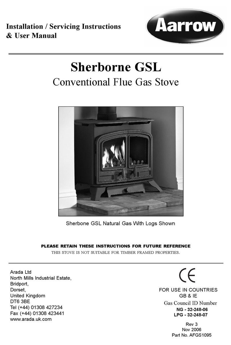 Aarrow Gas Stove Installation