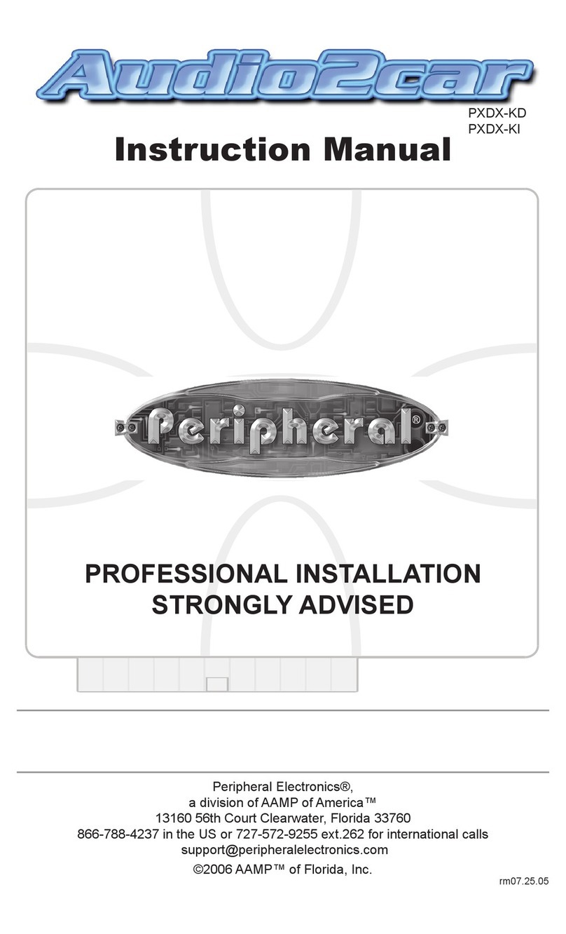 Peripheral Electronics PXDX-KD instruction manual