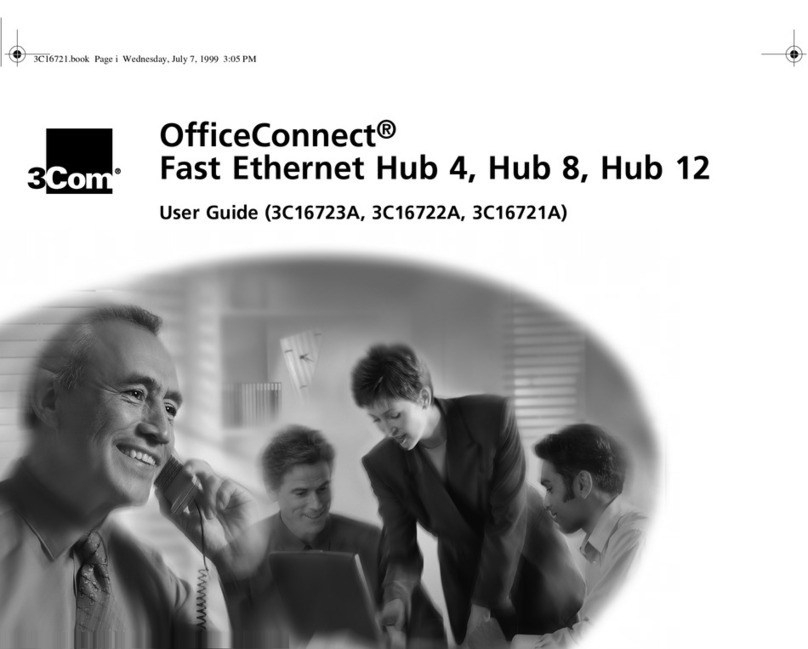 3Com OfficeConnect Hub 12 user guide