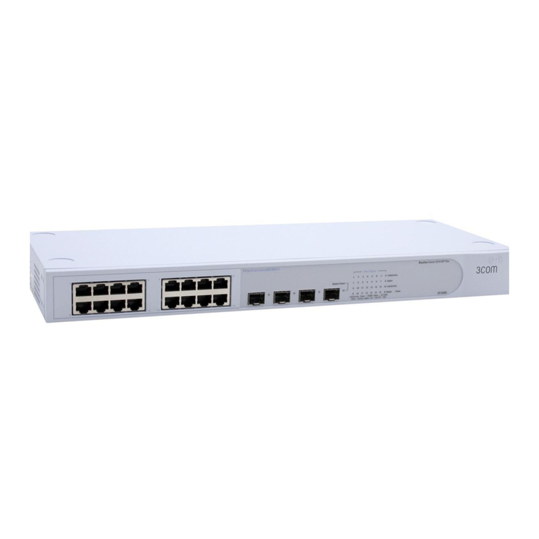 3Com 2816-SFP Plus (3C16485) user guide