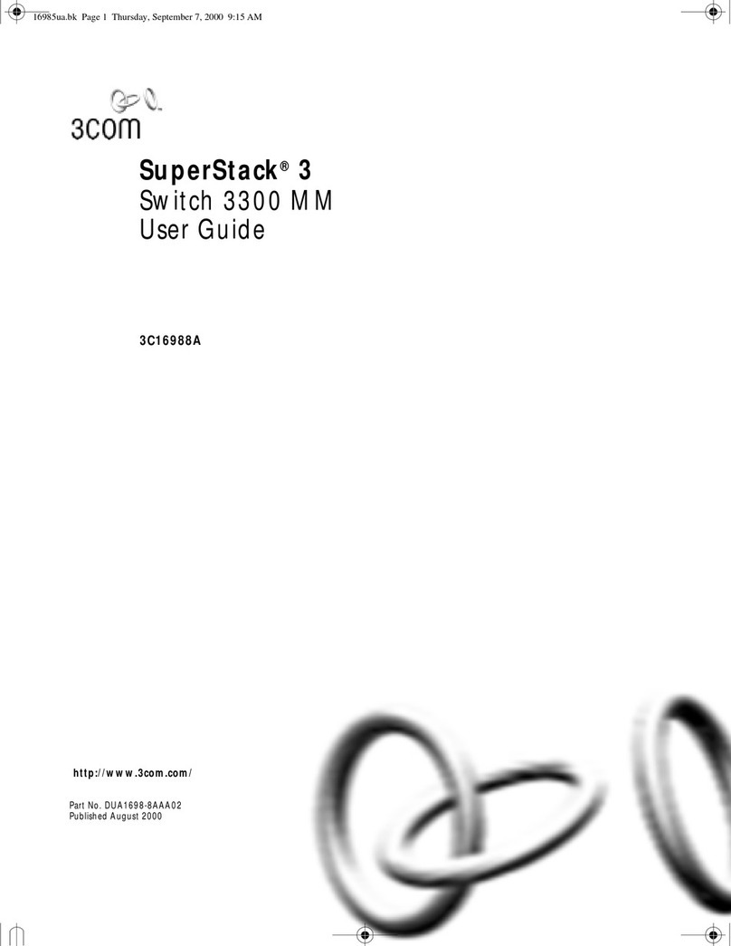 3Com 16985ua.bk User manual