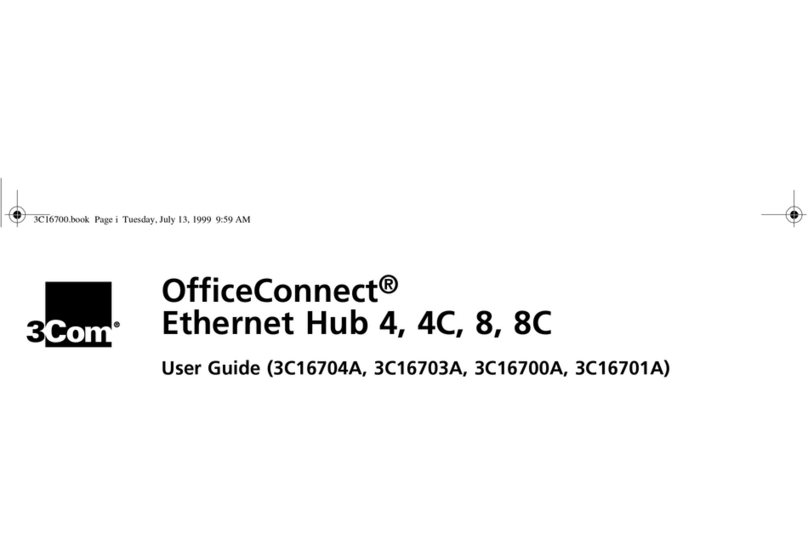 3Com Gigabit Switch 8 User manual