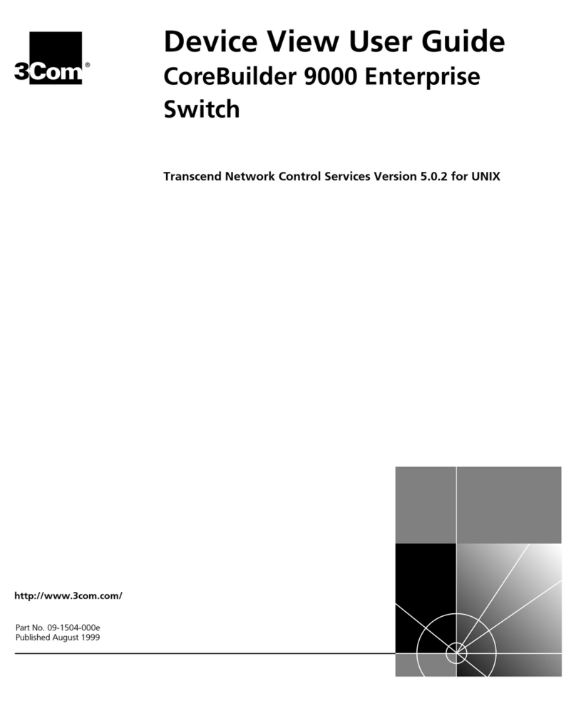 3Com CoreBuilder 9000 Application guide