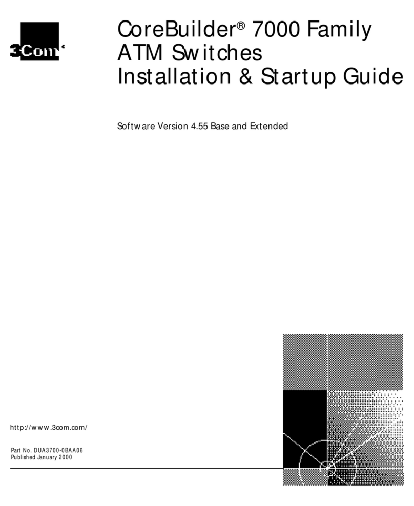 3Com CoreBuilder 7000 Installation manual