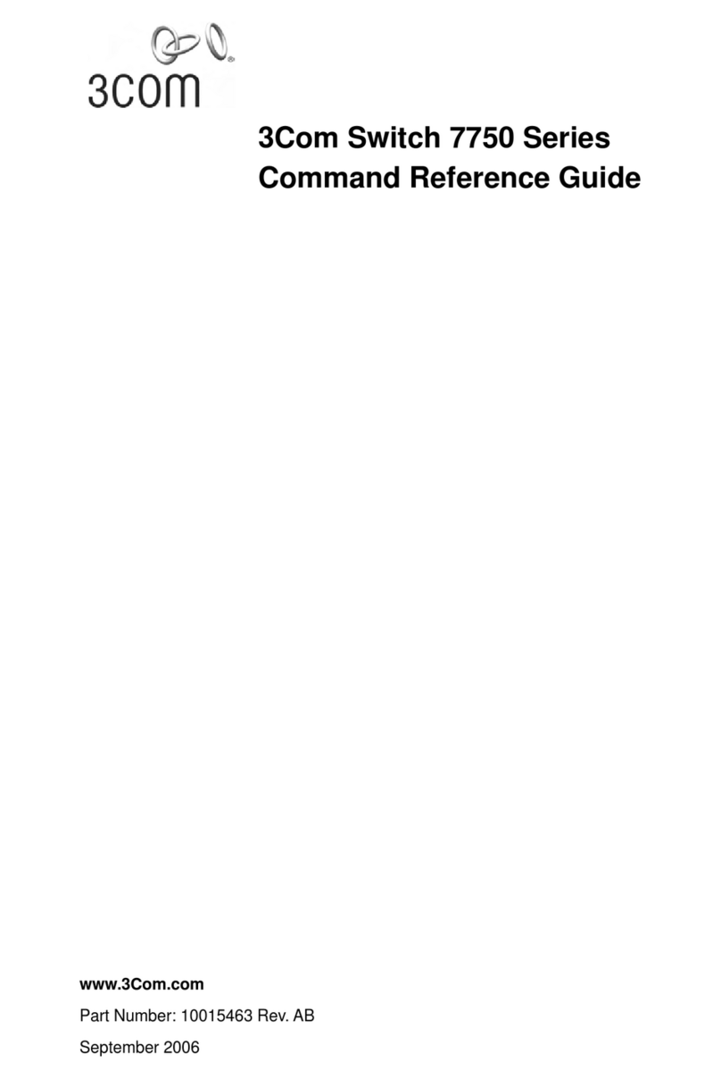 3Com 7750 Series Operating manual