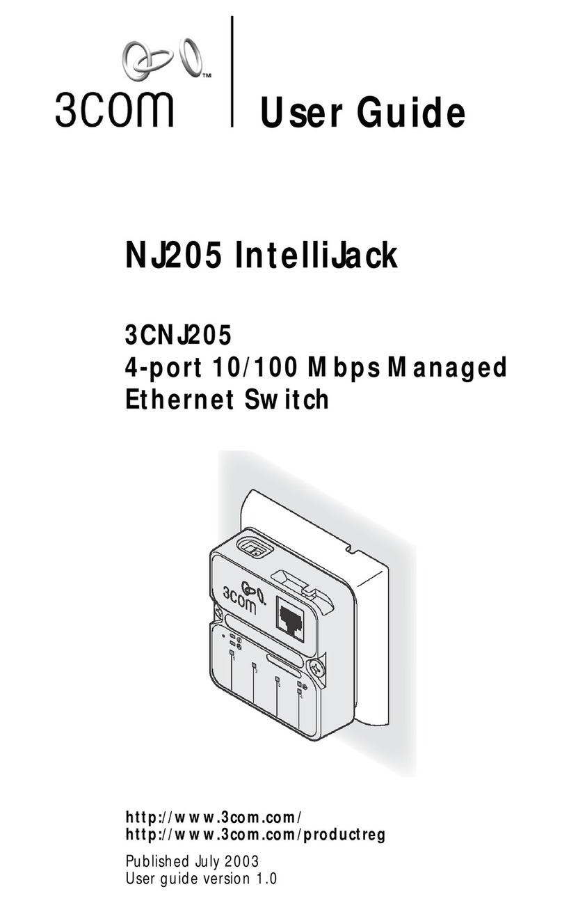 3Com 3CNJ205 User manual