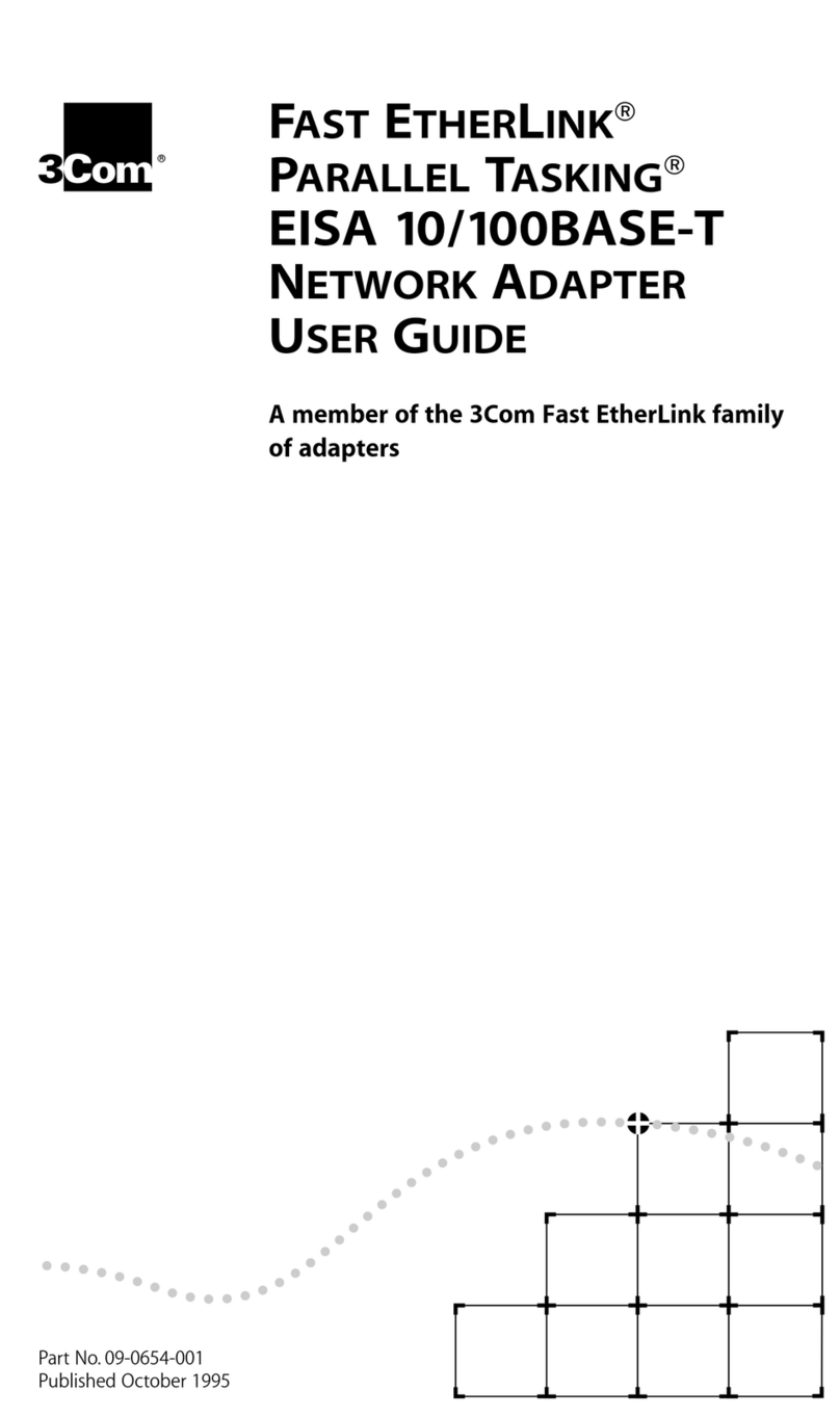 3Com EISA 10/100BASE-T User manual 3Com EISA 10/100BASE-T User manual