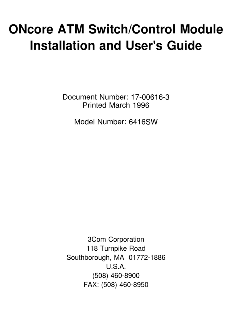 3Com 6416SW User manual 3Com 6416SW User manual