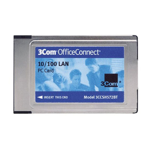 3Com OfficeConnect 3CXSH572BT User manual