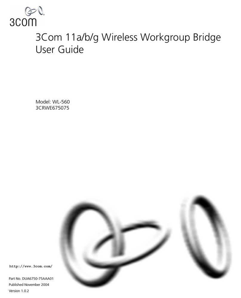 3Com WL-560 User manual