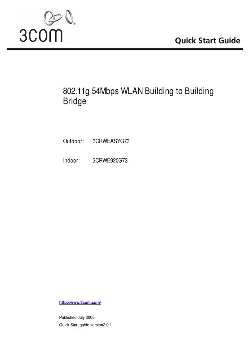 3Com 3CRWE920G73 User manual