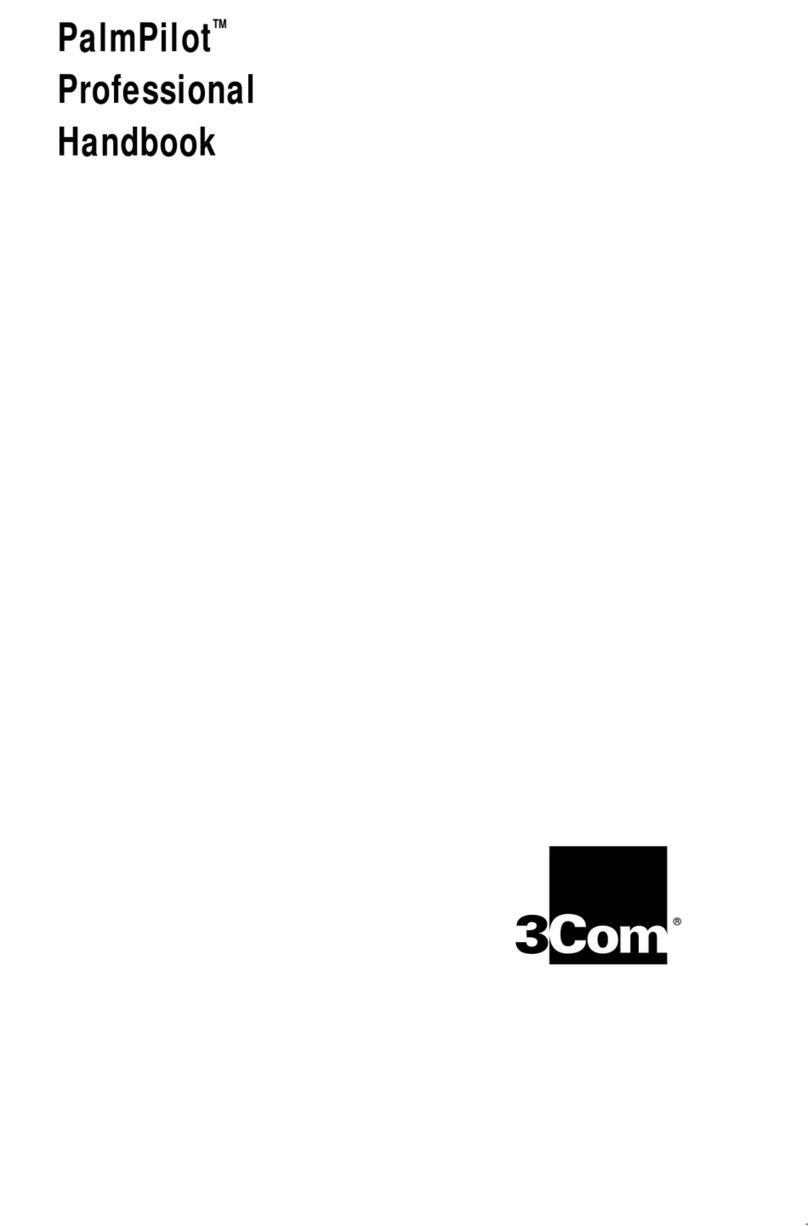 3Com PalmPilot Handbook