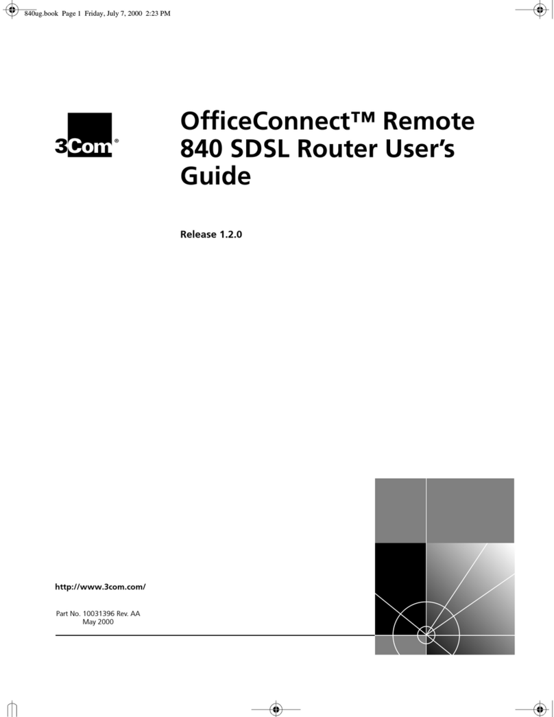 3Com OfficeConnect 3C840 user guide