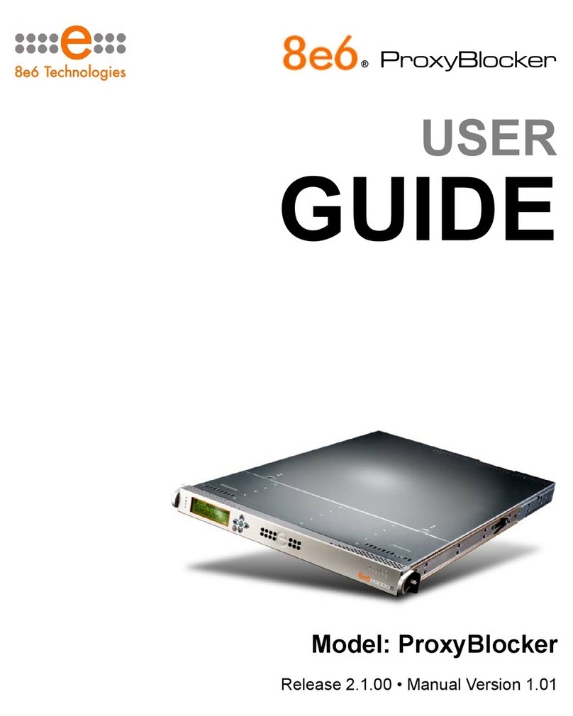 8e6 Technologies ProxyBlocker user guide