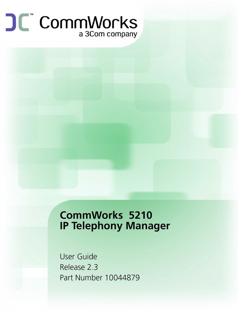 3Com CommWorks 5210 user guide