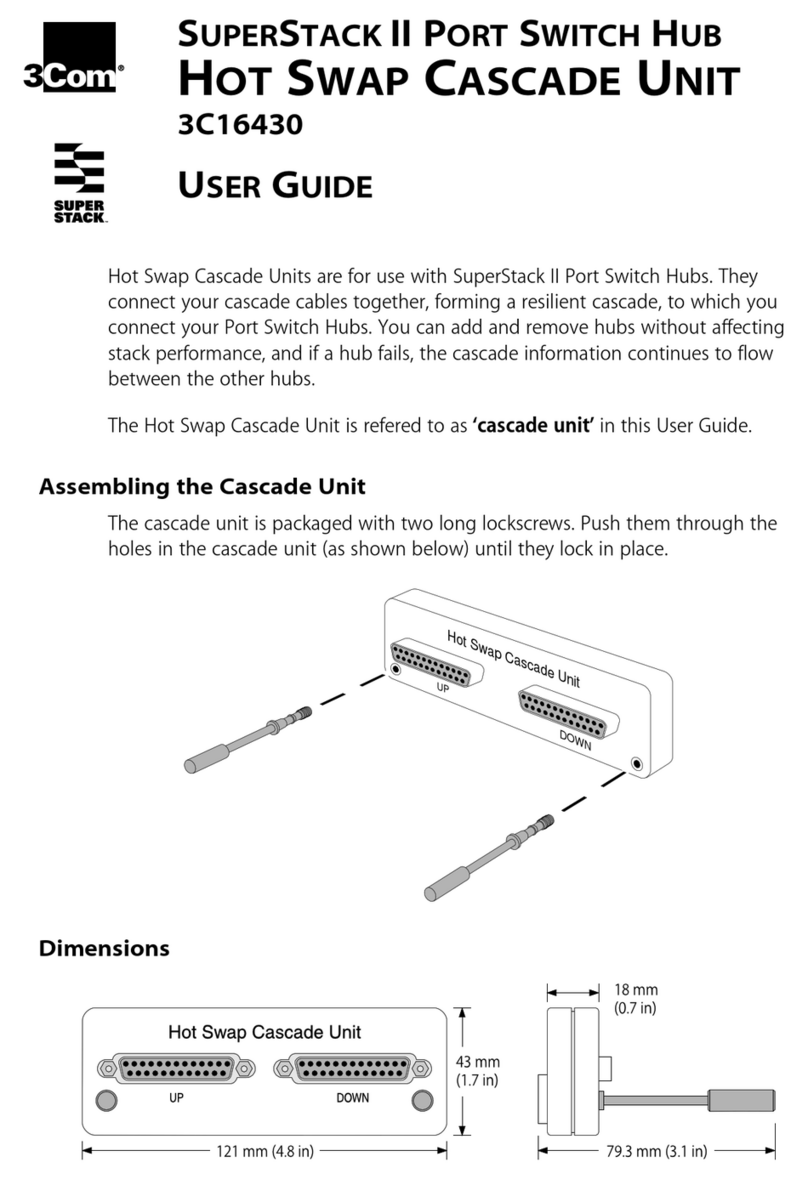 3Com 3C16430 User manual