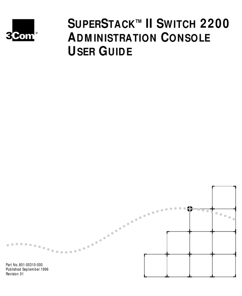 3Com SUPERSTACK 2200 User manual