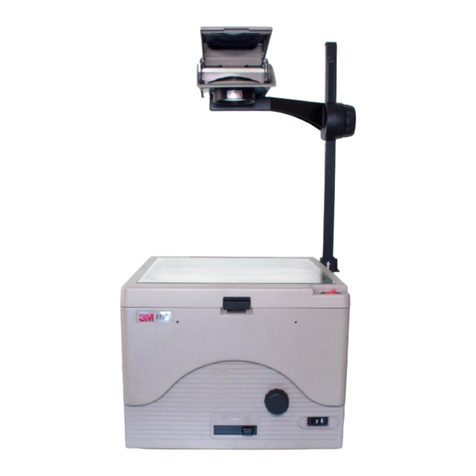 3M Overhead Projector 1700 User manual