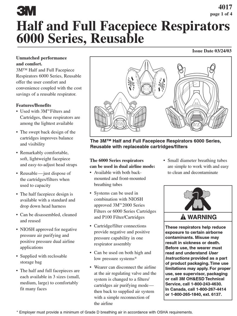 3M 6000 User manual