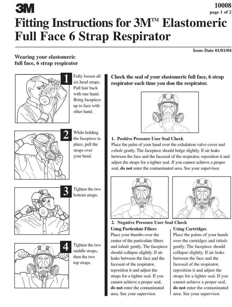 3M 10008 Fitting instructions