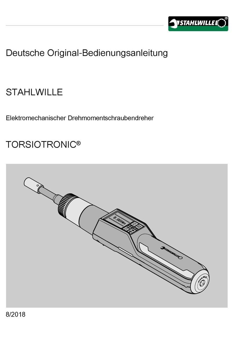Stahlwille TORSIOTRONIC TT 120 User manual