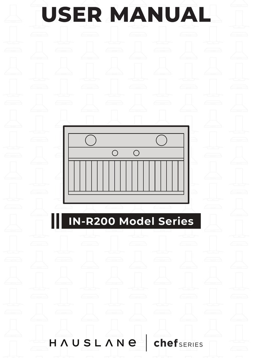 Hauslane Chef IN-R200 Series user manual