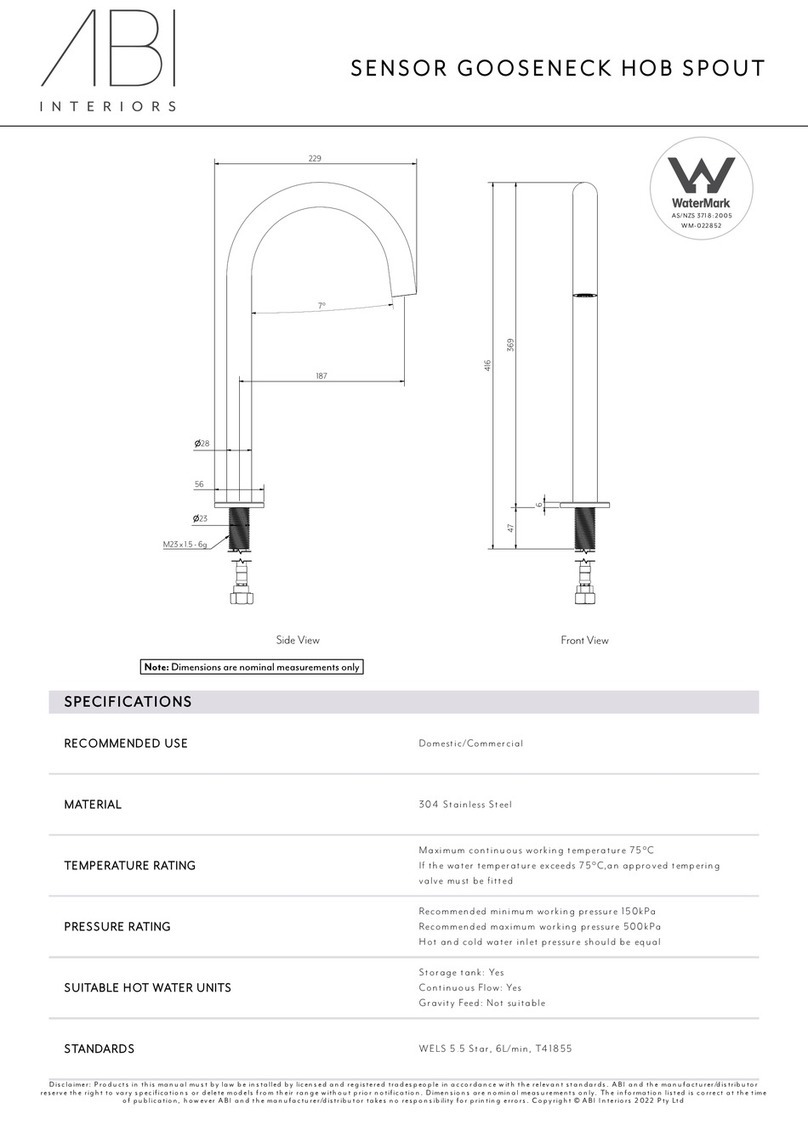 ABI INTERIORS 15756 manual ABI INTERIORS 15756 manual