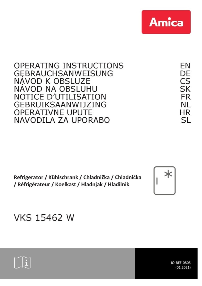 Amica VKS 15462 W operating instructions
