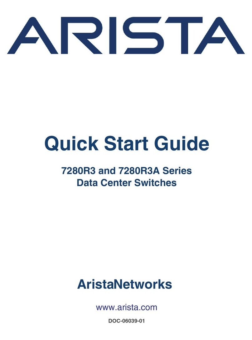 Arista 7280R3 Series quick start guide