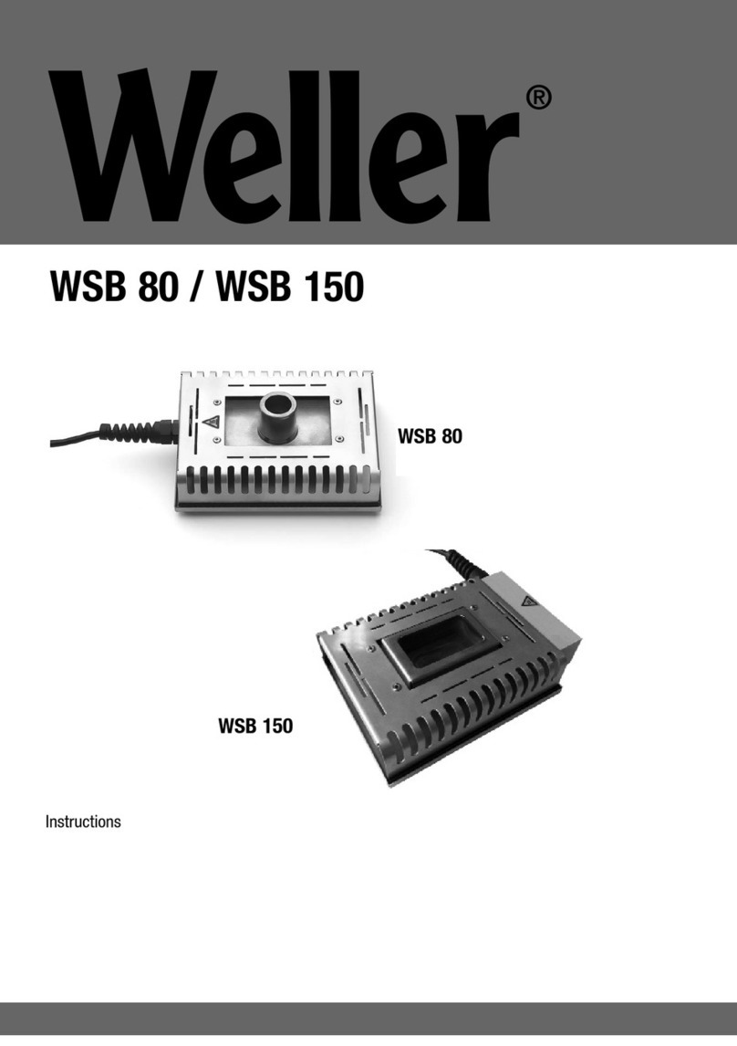 Weller WSB 80 instructions