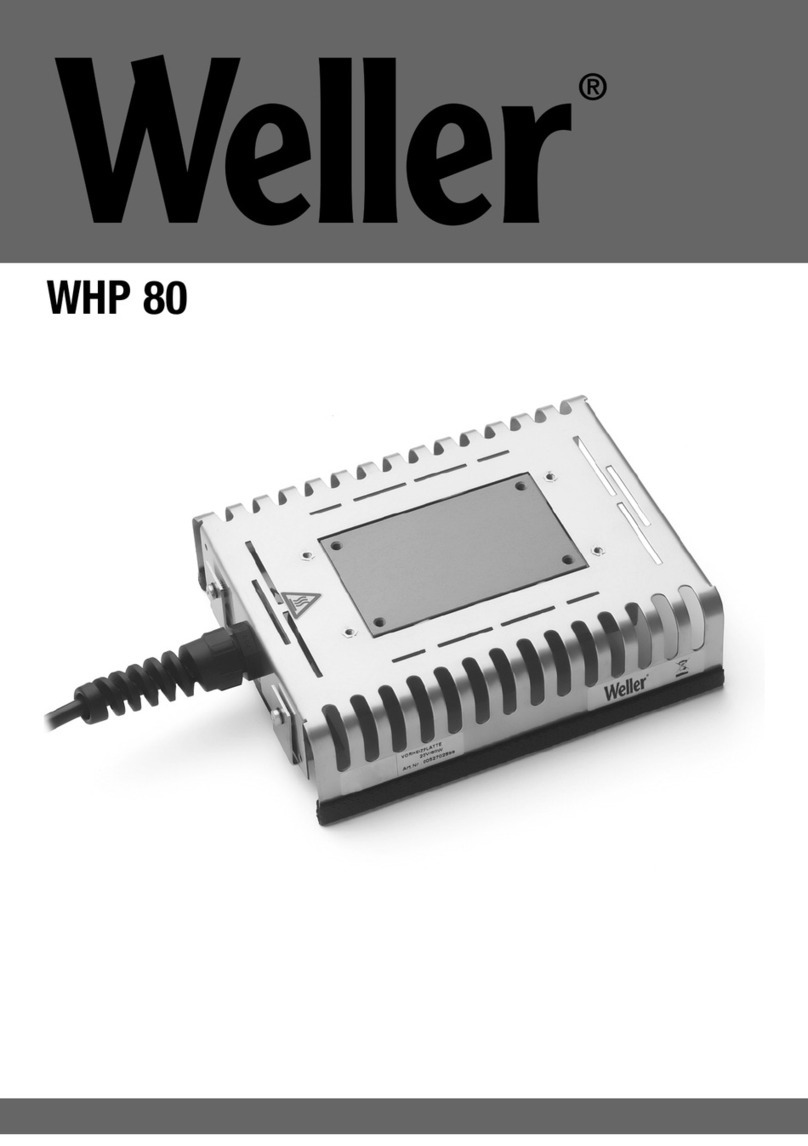 Weller WHP 80 manual
