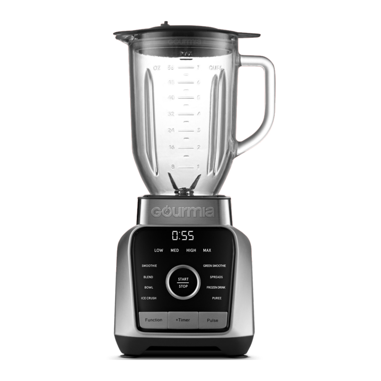 Gourmia GPB3125 user manual