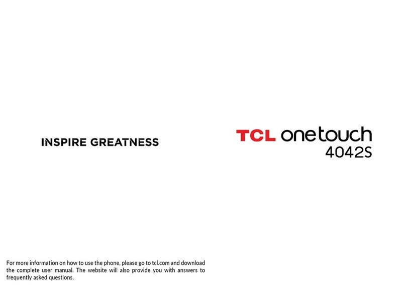 TCL onetouch 4042S instructions