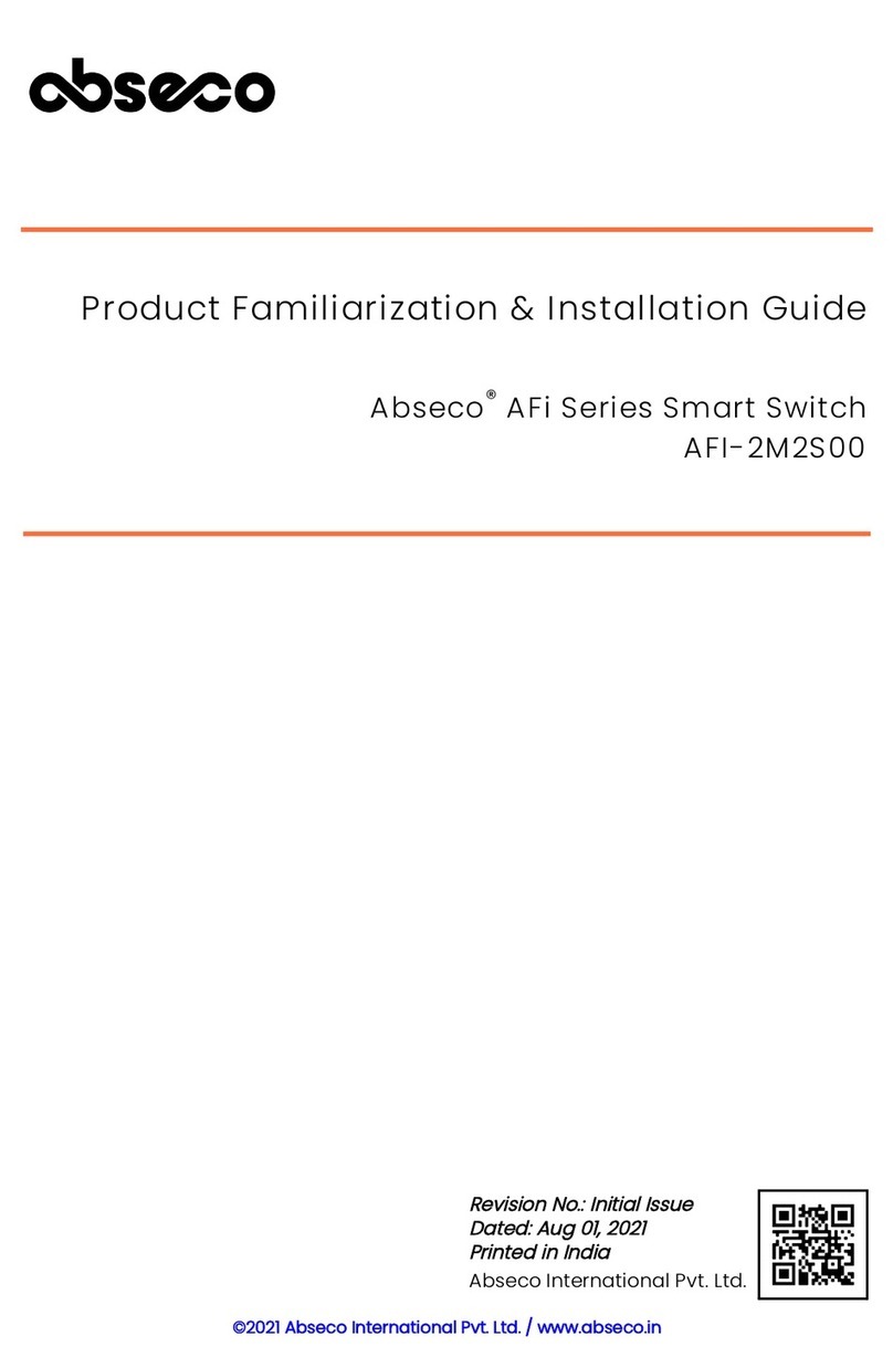Abseco AFI-2M2S00 manual