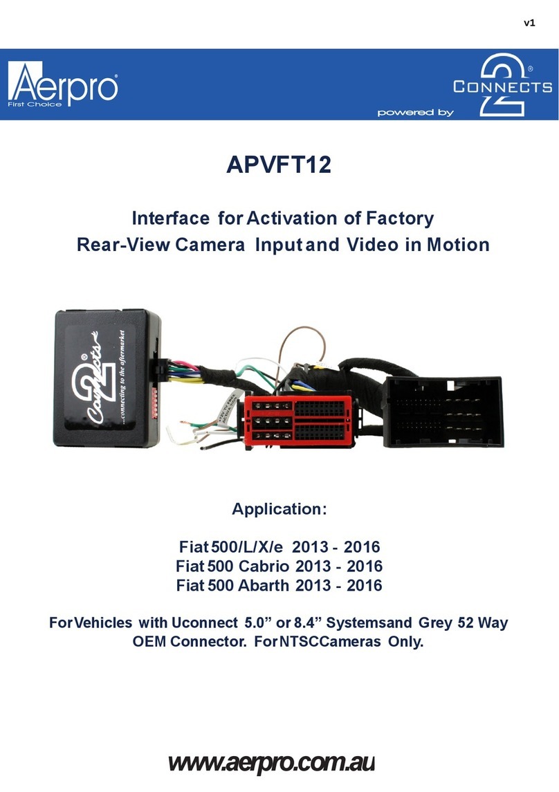 2connect Aerpro APVFT12 manual