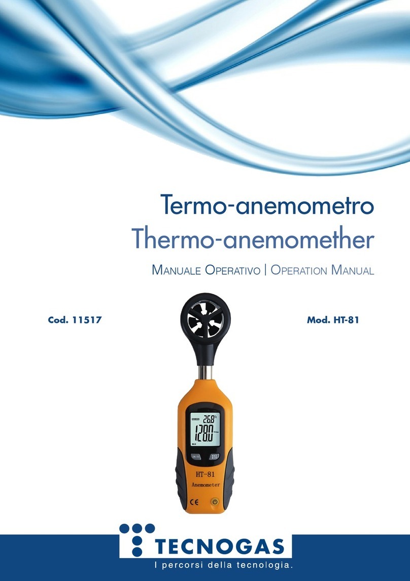 Tecnogas HT-81 Operation manual