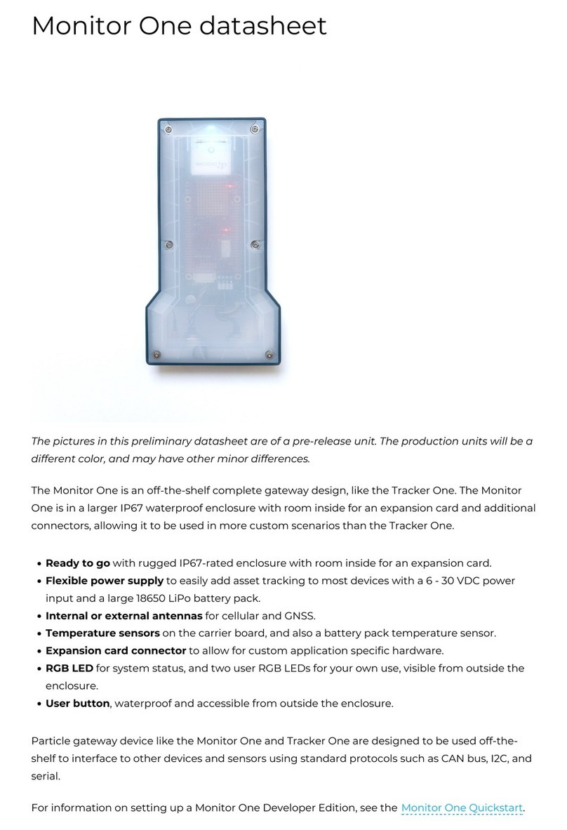 Particle Monitor One manual
