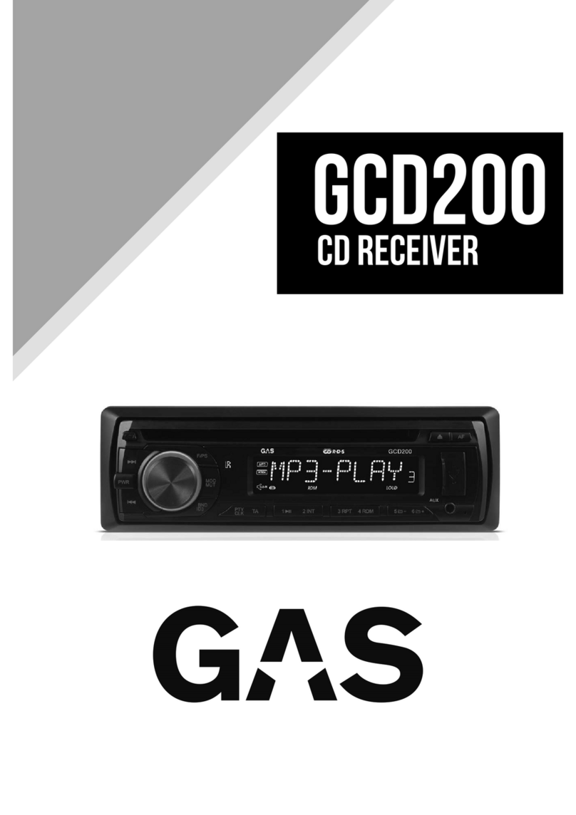 GAS GCD200 manual