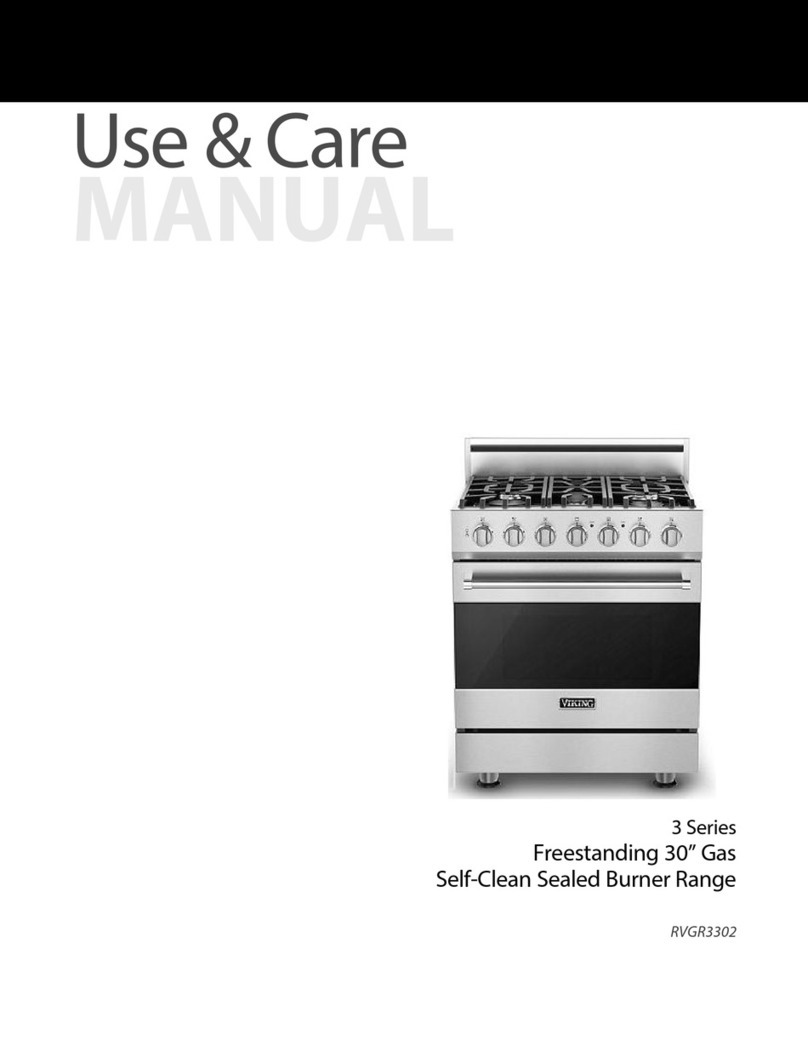 Viking RVGR3302 Use & care manual