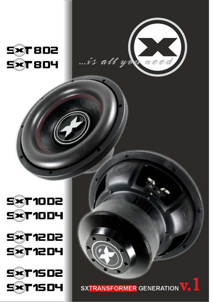 EXCURSION SXT 8D2 manual