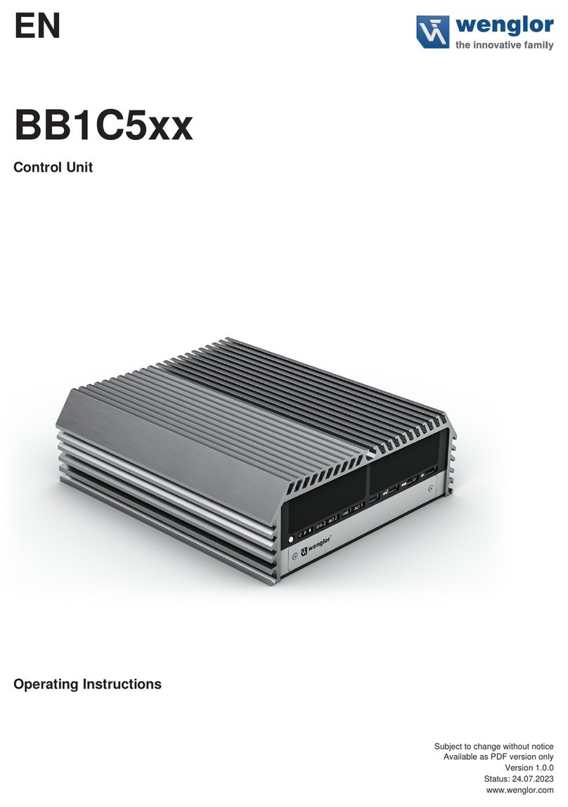 Wenglor BB1C5 Series operating instructions